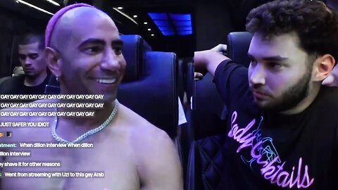 Adin Ross Meets Fousey IRL For The First Time!