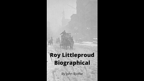 Roy Litteproud Biography by John Bjorlie