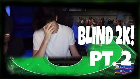 CAN I WIN A GAME OF 2K BLINDFOLDED! PT.2