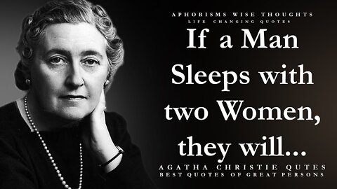 How Wisely Said | Agatha Christie Quotes Changing the Outlook