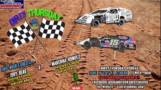 RCS DIRTY THURSDAY - with Midwest Mod Drivers #BO, Jory Berg & #15, MaKenna Romuld