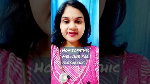 Hom.medicine for toothache PLANTAGO MAJOR Q 15 Drops in1/4cupwaterTDS #drminakshisingh #ytshorts