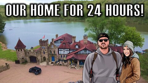 We Spend 24 HOURS in a CASTLE..."Alone" S4 E1