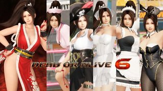 Dead or Alive 6 - MAI (ALL Costumes + DLC) - PS4