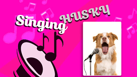 "The Singing Husky" Hilarious Husky Sings His Heart Out! You Won't Believe Your Ears!