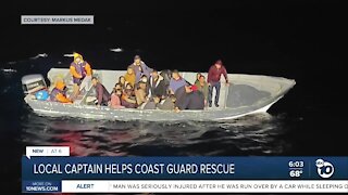 Captain helps Coast Guard rescue 25 passengers
