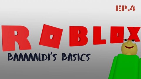 Roblox - Escape Baldi