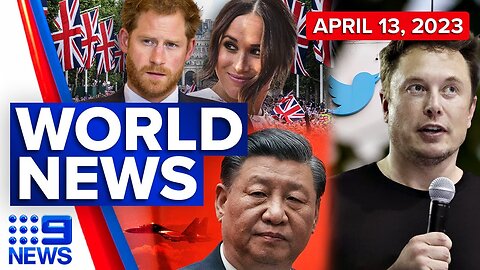 World News today - April 13, 2023 | 9 News Australia