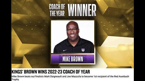 Sacramento Kings’ Mike Brown unanimously named Coach of the Year & Here is Why!