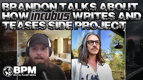 Brandon Teases New Side Project & Discusses How Incubus Writes