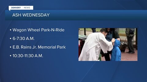 Ash Wednesday: 2 churches come to transit & a park