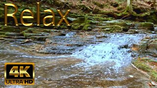 Gental Flowing Water Sounds, at Pidgin Creek on "MineKill State Park Long Trail North"