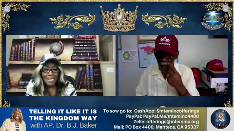 The Tabernacle Part 18 (Tell It Like It Is: The Kingdom Way with Ap. Dr. Bacer J Baker)