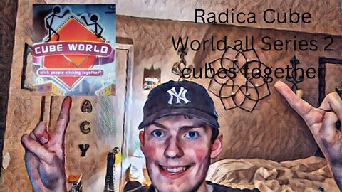 Radica Cube World all Series 2 cubes together plus bonus animation