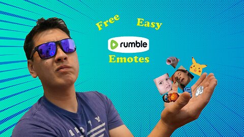 How To Make Emotes For Rumble Free & Easy