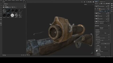 Musket Texture Timelapse