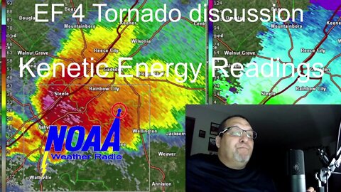 May 11th, 2022 EF 4 Discussion and the kinetic energy it generates at joule level