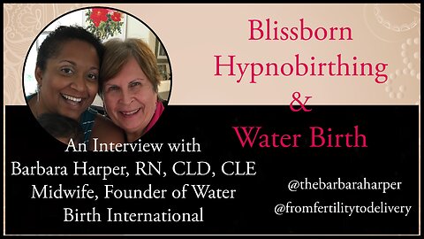 Fireside Chat with Barbara Harper! Get your tea & cozy up for this beautiful water birth talk!