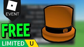 How To Get Halloween Top Hat in UGC Limited Codes (ROBLOX FREE LIMITED UGC ITEMS)