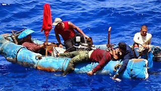 6 mil cubanos chegaram de barco na América do Sul tentam ir até aos EUA