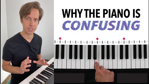 Why the Piano Keyboard is Confusing