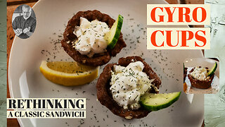 Gyro Cups - A fun twist on a great sandwich | Chef Terry