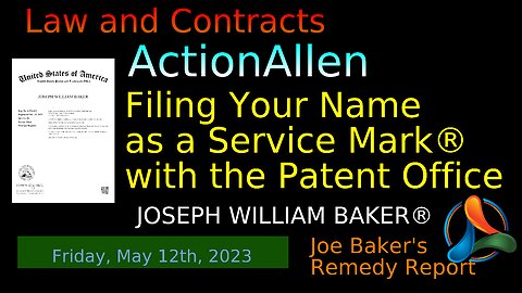 ActionAllen - Filing Your Name as a Service Mark with the USPTO