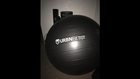URBNFit Exercise Ball - Yoga Ball for Workout Pregnancy Stability - AntiBurst Swiss Balance Bal...