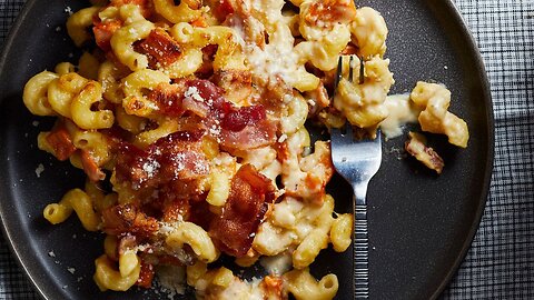 Your next Bacon Mac and Cheese - Thanksgiving Recipe cc by Smokin' & Grillin with AB 🥓🥓