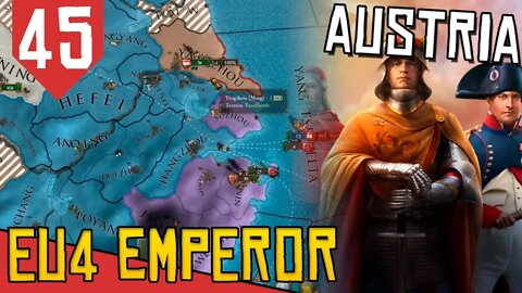 Invasão em MASSA na ASIA REVOLUCIONÁRIA - EU4 Austria #45 [Série Gameplay Português PT-BR]