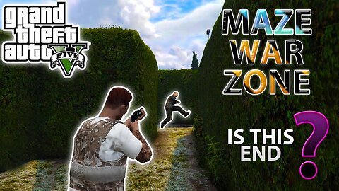 GTA V MAZE HARD WAR ZONE MULTIPLAYER FUNNY GAME 🤣🤣🔥