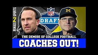 Jim Harbaugh, College Football Coaches RUNNING to the NFL!