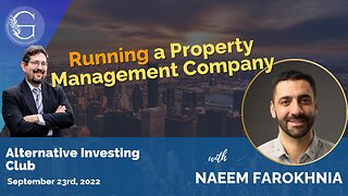 Running a Property Management Company by Naeem Farokhina