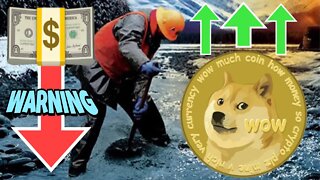 TERRIFYING INFLATION ~ Dogecoin GET RICH Gold Rush ⚠️
