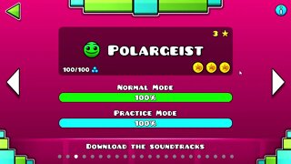 Geometry Dash - Polargeist All Coins!