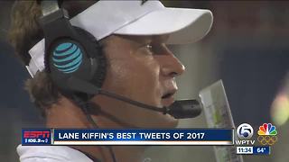 A Look Back at Lane Kiffin's Greatest Twitter Moments of 2017