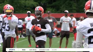 Browns WR David Bell has only dropped 1 pass this offseason—and no one saw it