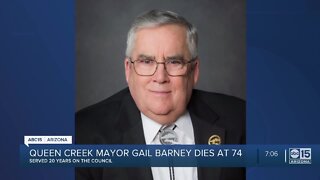 Queen Creek mayor Gail Barney dies at age 74 following lung infection
