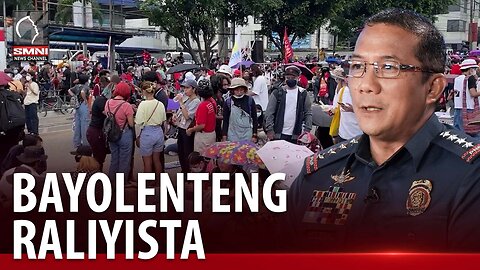 PNP, ipaaaresto ang mga bayolenteng raliyista —PNP Chief