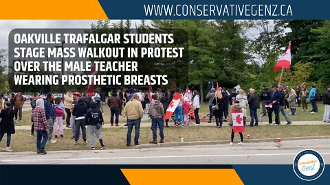 Oakville Trafalgar Students Walkout on Pervert Teacher