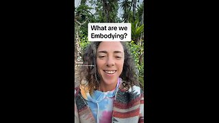 What are we Embodying?