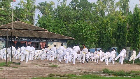 very beatiful martial art center Gwalior india