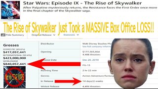 Star Wars: The Rise of Skywalker Just Took a MASSIVE Box Office Loss!