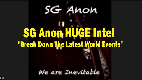 SG Anon HUGE Intel Oct 30: "Break Down The Latest World Events In Intelligence Operational Fashion"