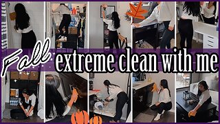 *NEW* FALL EXTREME GET IT ALL DONE & EXTREME SPEED CLEAN WITH ME 🤍 NOVEMBER 2022 |ez tingz