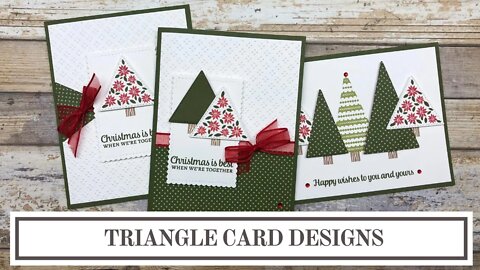 Layering Triangles | Stampin' Up! Tree Angle