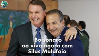 #aovivo Bolsonaro agora ao vivo com o Pastor Silas Malafaia , assista