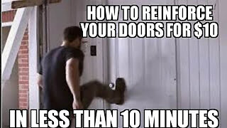 How To Fortify Your Doors in 10 Minutes for Less Than $10 🔒🚪