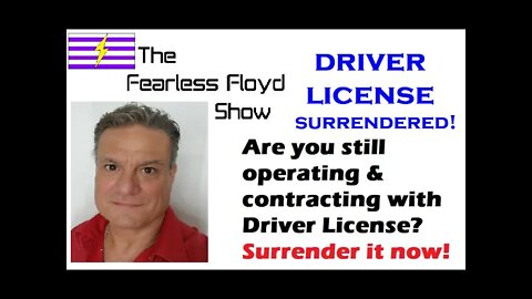 DRIVER LICENSE SURRENDER