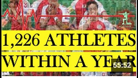 A YEAR of ATHLETES Collapsing 2 – 1,226 Sports related incidences - to DEC 2022